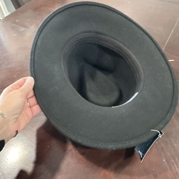 NWT Hats In The Belfry Men's Wool Recreation Fishing Outback Hat Black Sz Medium - Picture 5 of 10